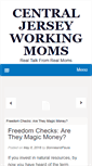 Mobile Screenshot of centraljerseyworkingmoms.com